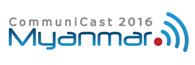 CommuniCast Myanmar 2016 logo CommuniCast Myanmar 2016 logo