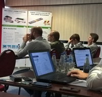 Highly concentrated: Participants sitting in the auditorium of the CODICO workshop tour
