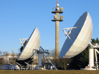 A view of the teleport Usingen