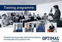 OPTIMAL's international training academy - programme 2017.