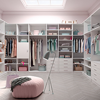 Find, not search! Ecoline - the intelligent walk-in closet