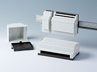 din rail enclosures - new versions