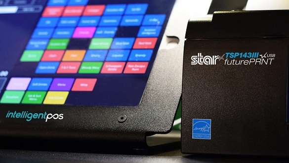 intelligentpos by iZettle and Star TSP143IIIU