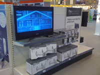 Flex-Square in one of the 40 SILVAN stores in Denmark Flex-Square in one of the 40 SILVAN stores in Denmark
