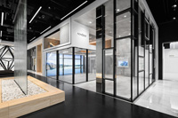 The D'art Design Gruppe has updated the Schüco showroom in Bielefeld after the BAU 2017.