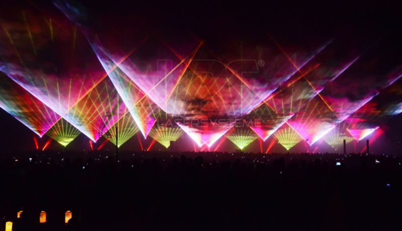 Lasershow from LPS Lasersysteme