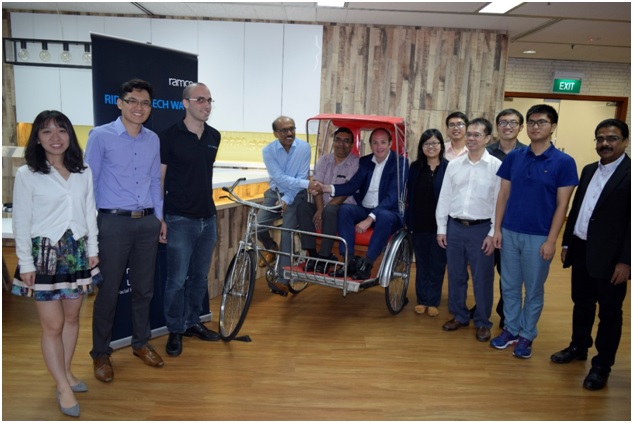 Neil Bevan, Virender Aggarwal and the Ramco team