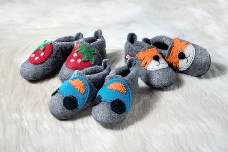 The new POLOLO wool-felt slippers