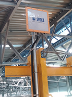 New radar-based system LPR®-1D24 from Symeo for reliable collision avoidance of cranes
