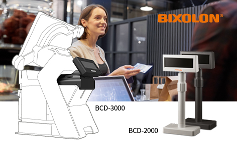 BIXOLON Customer Displays