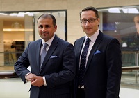 Zeeshan Nasir und Sven Leidel, Partners at Privatimus GmbH