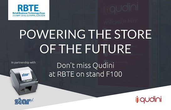 Qudini joins Star Micronics at RBTE 2018 Qudini joins Star Micronics at RBTE 2018