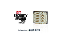 The iSYS-5010 radar system is a finalist of the GIT SECURITY Award (Source: InnoSenT GmbH).