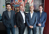 (left to right): Dr. Siamak Haschemi, Alexander Klos, Mitun Pandey, Frank Schmidt (left to right): Dr. Siamak Haschemi, Alexander Klos, Mitun Pandey, Frank Schmidt
