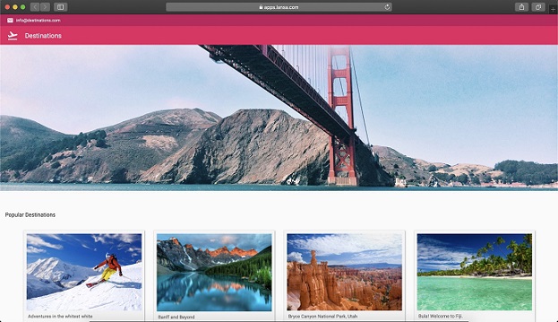 App built using Visual LANSA v14SP2