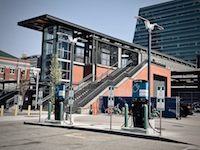 eluminocity EV charging stations at Century Link Field eluminocity EV charging stations at Century Link Field