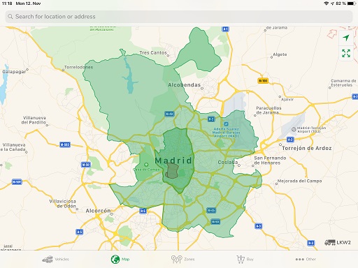 Environmental zone Madrid