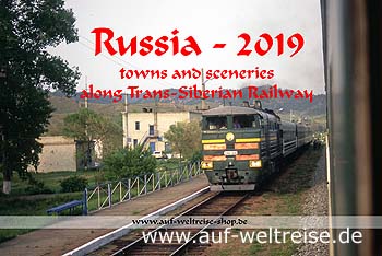 calendar Russia 2019 - towns and sceneries along Trans-Siberian Railway calendar Russia 2019 - towns and sceneries along Trans-Siberian Railway