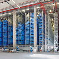 OPTIMAL: Warehouse lane 7 (right in the picture)