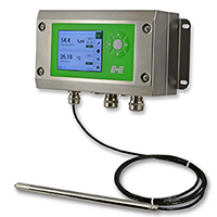 EE310 humidity and temperature transmitter for demanding industrial applications. EE310 humidity and temperature transmitter for demanding industrial applications.