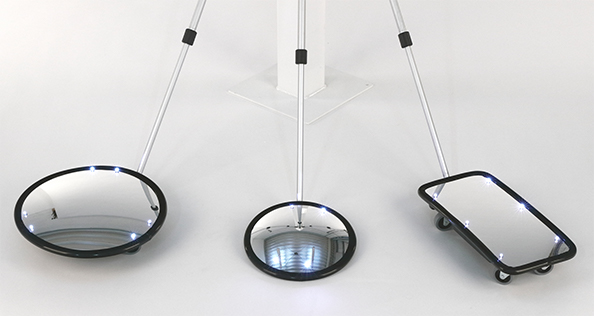Inspection mirrors with LED Inspection mirrors with LED