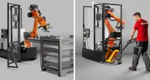 EPUMENT® mineral casting provides stability and mobility for SherpaLoader®. EPUMENT® mineral casting provides stability and mobility for SherpaLoader®.