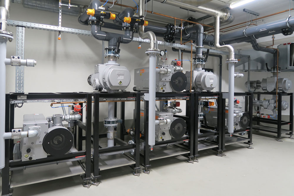 Centralized vacuum system from Busch Centralized vacuum system from Busch