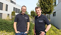 Christian Boemmel and Wilhelm Wenzel (f. l. t. r.). ©InnoSenT GmbH