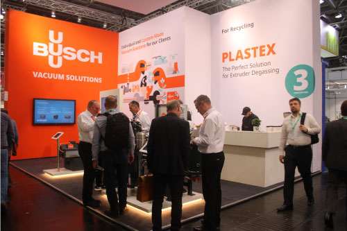 Busch’s latest vacuum solutions for plastics processing were met with great interest at the K 2019