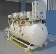 Vacuum pumps by Busch are used in hospital trailers in the US 