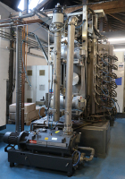 System for arc PVD coating using a COBRA NC screw vacuum pump 