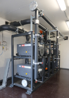 Central vacuum system for the redundant vacuum supply of four packaging lines Central vacuum system for the redundant vacuum supply of four packaging lines