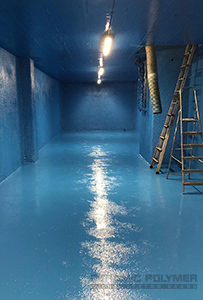 Indoor firewater basin, coated with PROGUARD CN 200