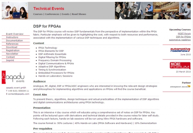 Upcoming Technical Course on Upcoming Technical Course on