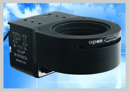 N-725 Objective nanofocusing system with 1 mm travel range
