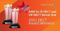 DECT Awards Spectralink VIP Server One AMIE DECT Awards Spectralink VIP Server One AMIE
