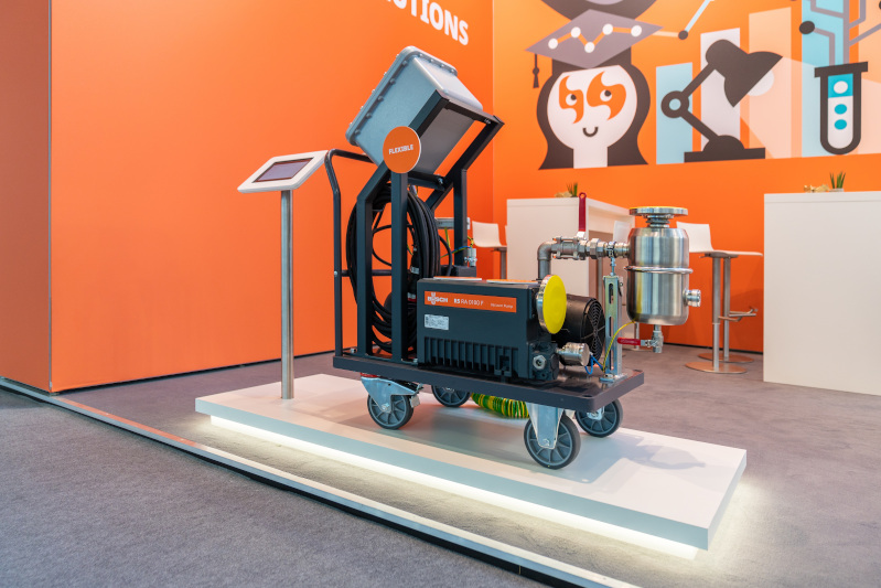The mobile and extremely flexible ATEX vacuum system SIMPLEX.