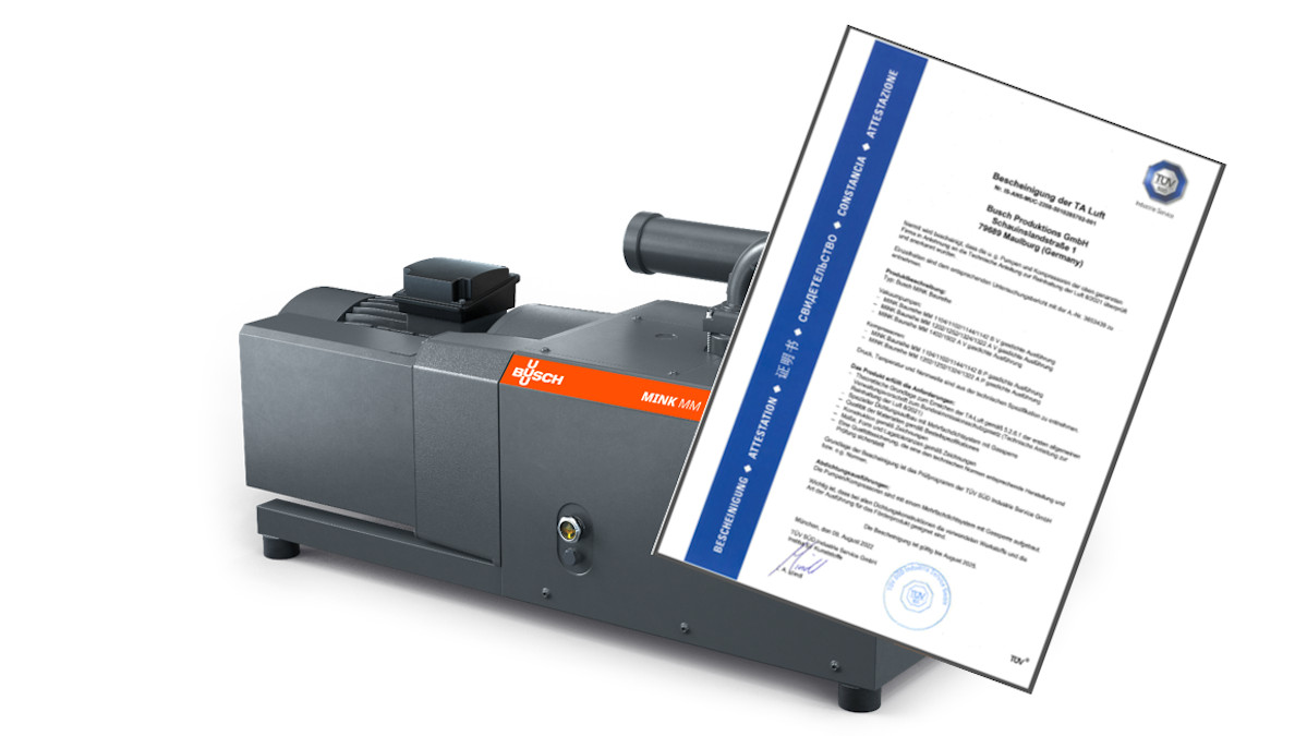 The sealing system of the MINK MM complies with the latest The sealing system of the MINK MM complies with the latest