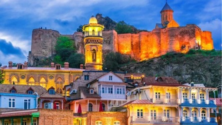 Tblisi Narikala fortress, 6th century (copyright bellacoola.de) Tblisi Narikala fortress, 6th century (copyright bellacoola.de)