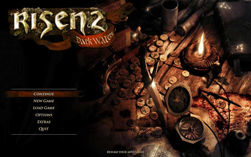 Risen 2 Main Menu Risen 2 Main Menu