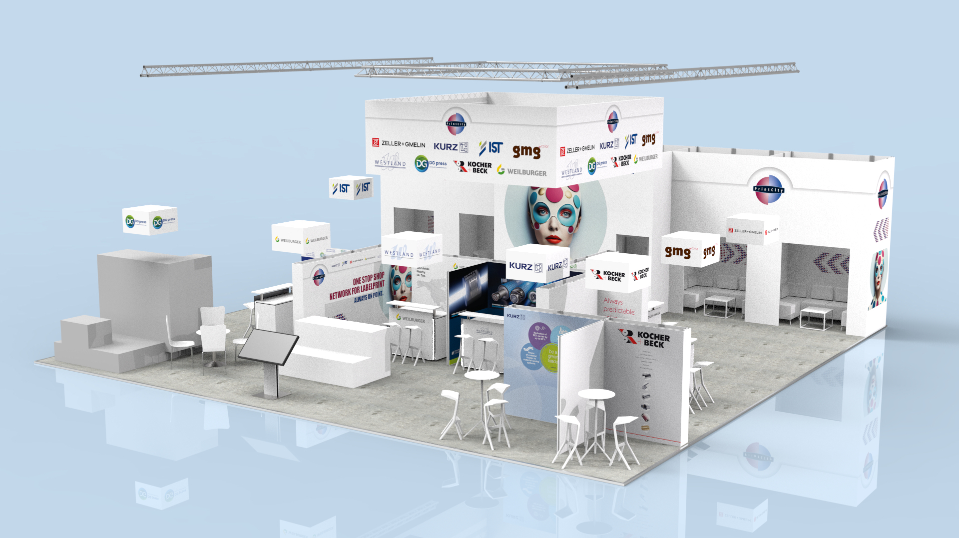 Label Expo 2023: PrintCity Alliance demonstrates bundled expertise on 200sqm.