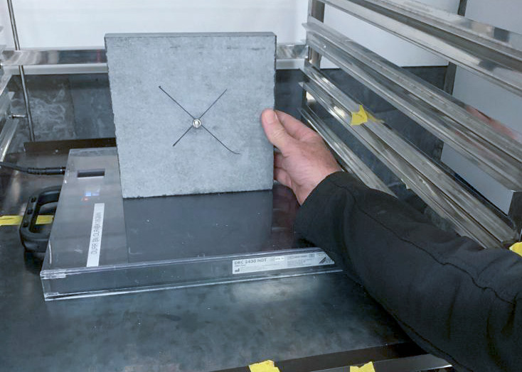 Radiographic testing with the DRC 2430 NDT