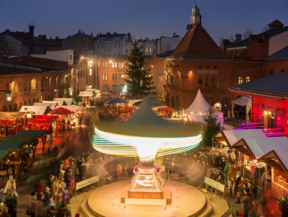 Lucia Christmas Market in Kulturbrauerei Berlin