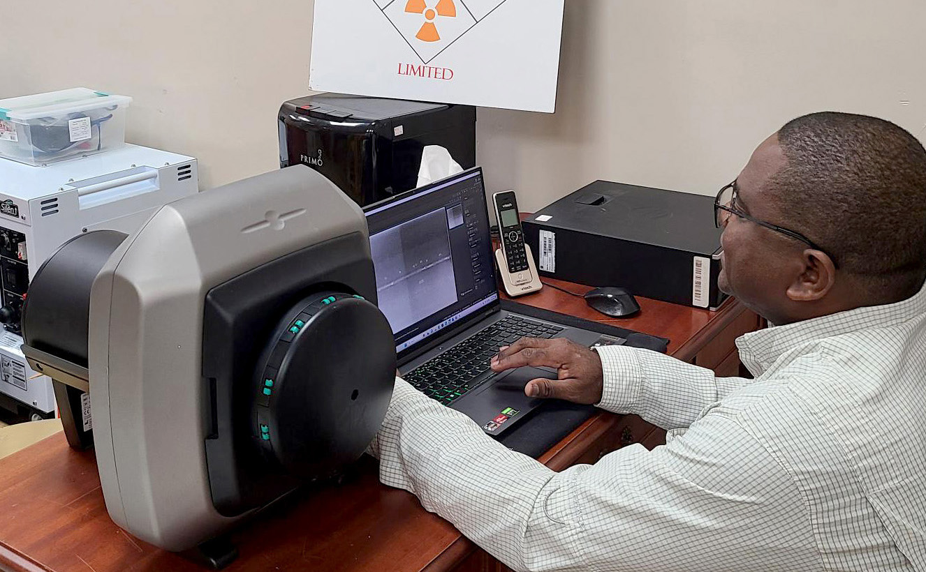 Evaluation of a digital X-ray image 