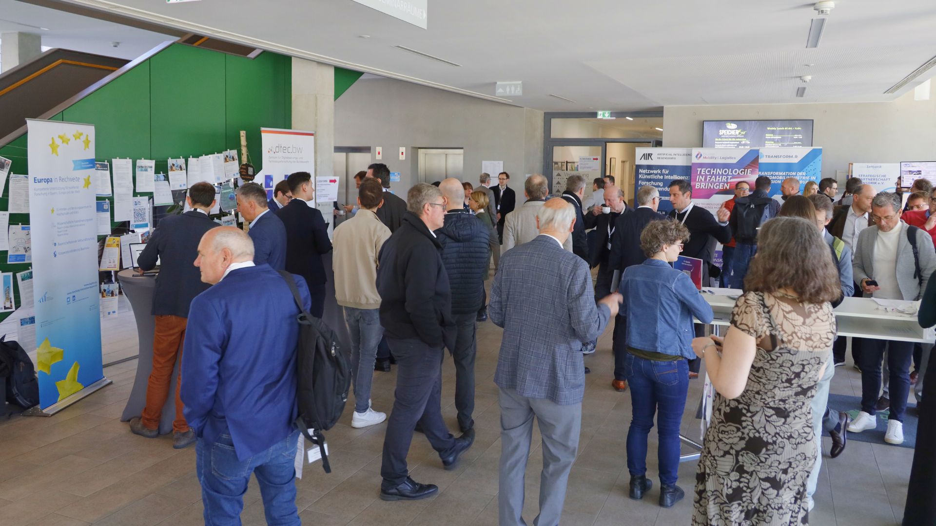 Event ‘Synergies at the Turn of the Era 2025’ at TechBase Regensburg, photo: Vincent Wodowski, TechB