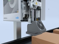 Labeling cardboard boxes