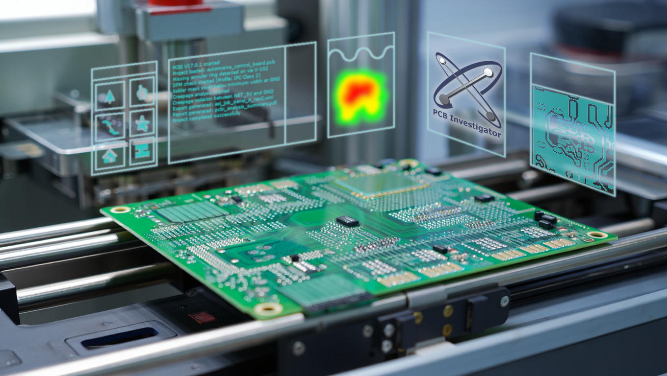 Integrated PCB data flow from analysis to manufacturing in a single system environment