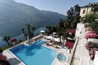 Swiss Diamond Hotel - Pool und Luganer See
