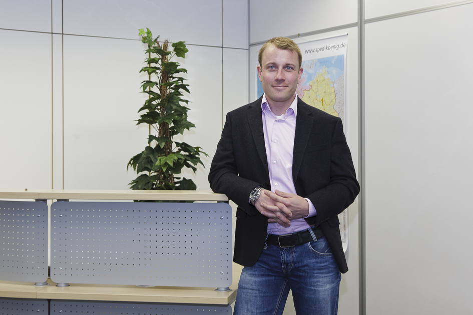 Marcel Hergarten, Geschäftsführer der Unternehmensgruppe Hergarten