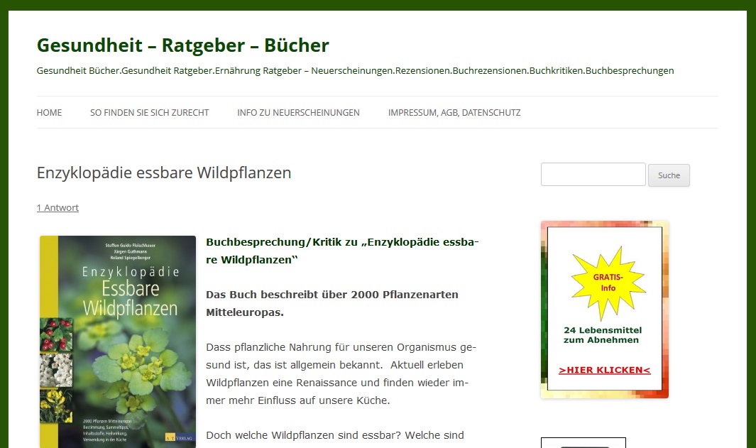 essbare Wildpflanzen